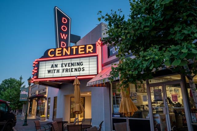 Theatre Entrance Night