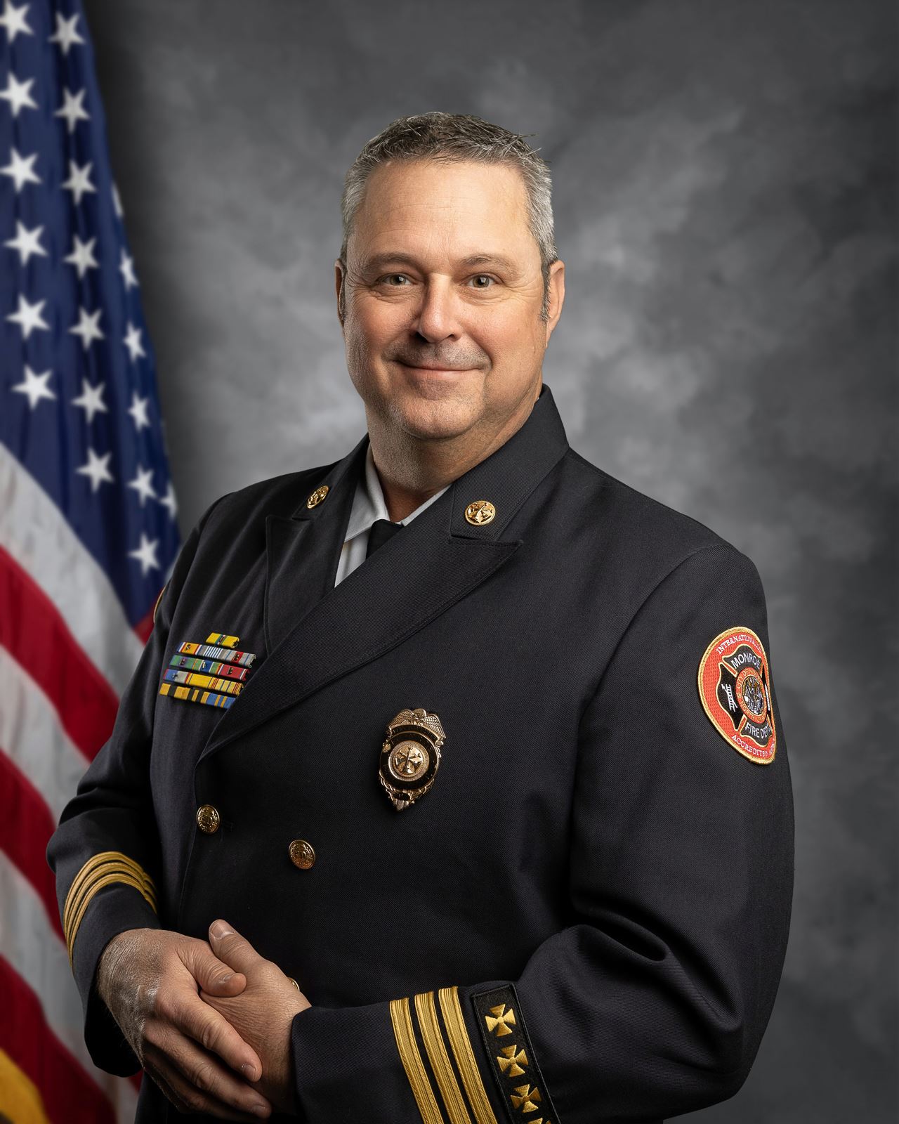 Fire Battalion Chief of A-Shift, Johnny Blythe